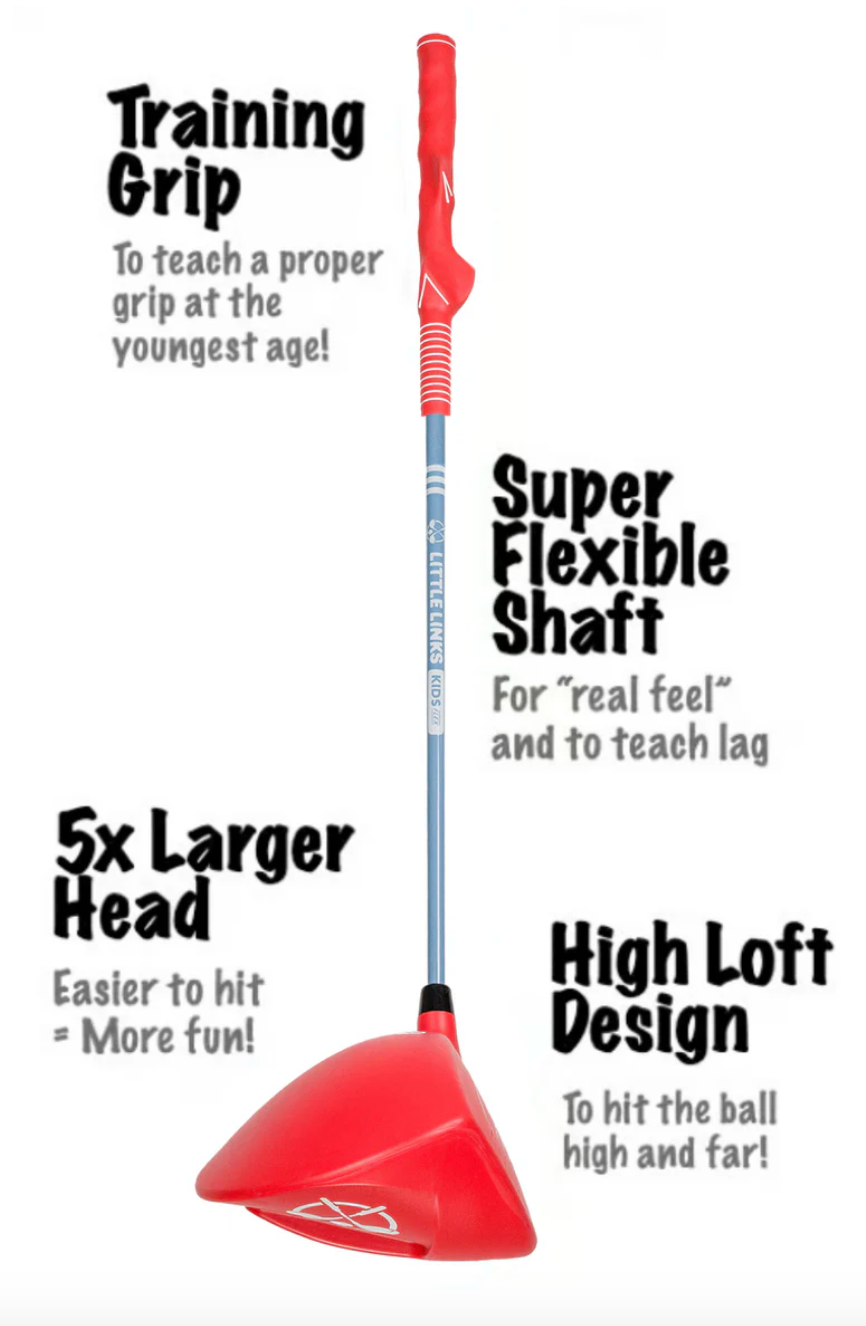Big Swing Kids Golf Driver (Choose Colour)