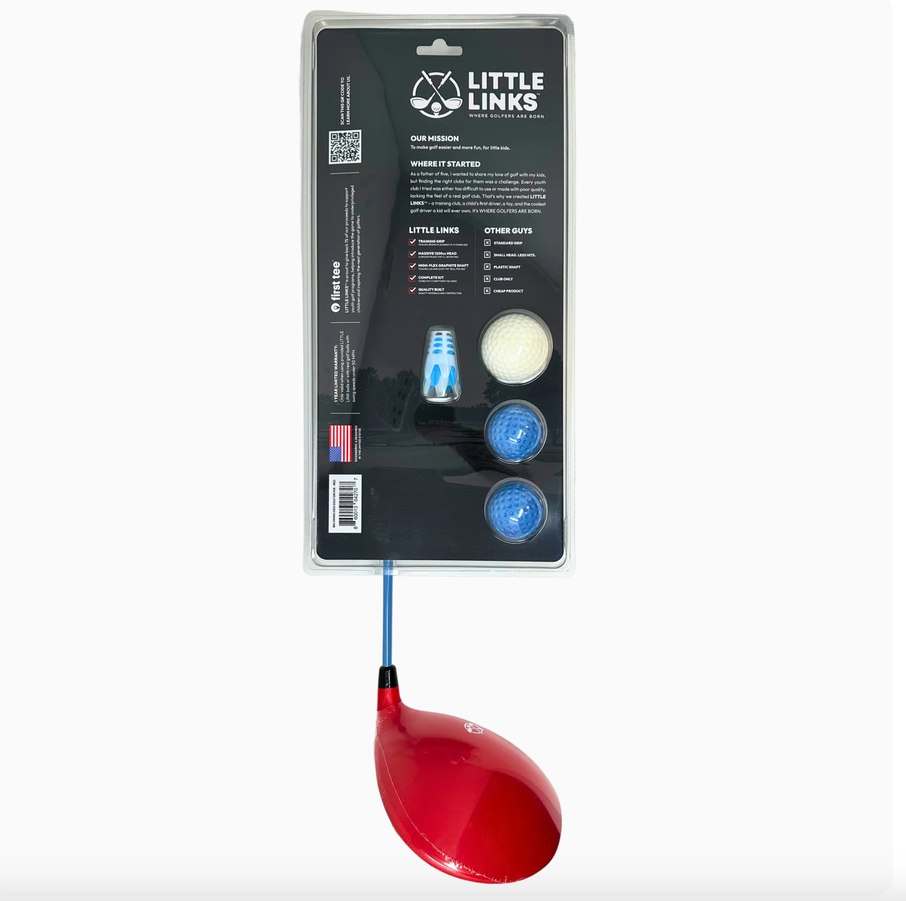 Big Swing Kids Golf Driver (Choose Colour)