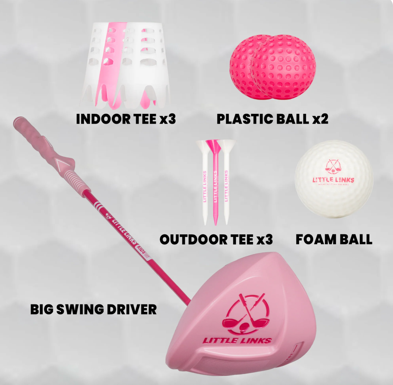 Big Swing Kids Golf Driver (Choose Colour)