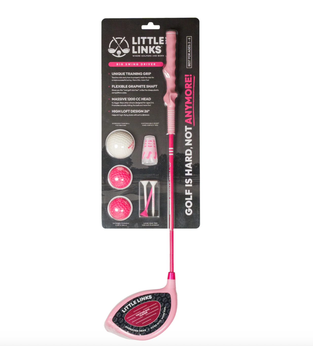 Big Swing Kids Golf Driver (Choose Colour)